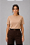 T- Shirt Gola Redonda Alta Canela - Imagem 1