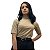 T- Shirt Gola Redonda Alta Canela - Imagem 1