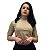 T- Shirt Gola Redonda Alta Canela - Imagem 3