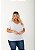 T-shirt Gola V Plus Size Viscolaycra Branco - Imagem 1