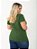 T-shirt Gola V Plus Size Viscolaycra Militar - Imagem 2