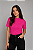 T- Shirt Gola Redonda Alta Pink - Imagem 1