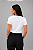 T Shirt Gola Redonda Lisa Branco - Imagem 2