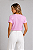 T Shirt Gola Redonda Lisa Petala - Imagem 2