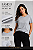 T Shirt Gola Redonda Lisa Mescla - Imagem 3