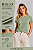 T Shirt Gola Redonda Lisa Menta - Imagem 3