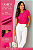 T Shirt Gola Redonda Lisa Pink - Imagem 3