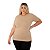 Camiseta Feminina Blusa T-shirt Gola Redonda 100% Algodão - Imagem 3