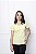 T Shirt Gola V Algodão Amarelo Especial - Imagem 2