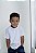 Camiseta Infantil Masculina Branco - Imagem 1