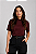 T- Shirt Gola Redonda Alta Café - Imagem 1