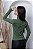 Blusa Cacharrel Manga Cumprida Militar Viscolaycra - Imagem 2