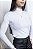 Blusa Cacharrel Manga Cumprida Branco Viscolaycra - Imagem 3