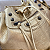 Bolsa Balen Saco Cor: Dourada - Imagem 3