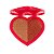 Iluminador Compacto Duo Dopamine - Flaming Heart - Ruby Rose - Imagem 1
