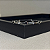 Bracelete Trevo Duplo Brilhos AC Cor: Preto - Imagem 1