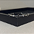 Bracelete Trevo Duplo Brilhos AC Cor: Preto - Imagem 2