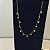 Colar Longuinho Trevo+Pontoluz Cor: Dourado - Imagem 2