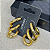 Brinco Trio Argola Cor: Dourado - Imagem 1