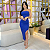 Vestido Longo Tubinho Canelado - Imagem 1