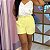 Short Confortável Karla com Cinto e Bolsos - Imagem 1