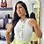 Blusa em Tricot Modal com Detalhes em Renda Charme - Imagem 1