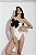 Body tomara que caia recortes flor - Imagem 7