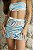 Saia tule azure - Imagem 1
