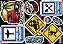 Cartela de Adesivos Modelo 26 - Imagem 1