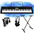 Kit Teclado Casio CTK-3500 5/8 61 Teclas Com Suporte Fone de Ouvido Preto - Imagem 1