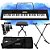 Kit Teclado Musical Casio CTK-3500 5/8 61 Teclas Completo Com Banqueta - Imagem 1