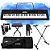Kit Teclado Musical Casio CTK3500 5/8 Completo Com Pedal Sustain e Banqueta - Imagem 1