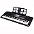 Kit Teclado Casio CTX800 USB Musical 5/8 Rosa Com Banqueta - Imagem 3
