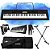 Kit Teclado Musical Casio CTK-3500 5/8 61 Teclas Completo Com Capa Preta Pedal Sustain - Imagem 1