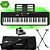Kit Teclado Casio Tone CT-S195 BK Musical 61 Teclas Preto Completo - Imagem 1