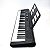 Kit Teclado Casio Tone CT-S195 BK Musical 61 Teclas Preto Com Capa - Imagem 4