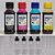 Kit 4 x 100 ML Tintas Inktec para Epson para L3110 | L3150 | + 4 frascos vazios - Imagem 2