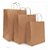 Sacola de Papel Kraft Delivery com Alça - 18x22x10,5cm - 10un - Imagem 2