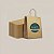 Sacola de Papel Kraft Delivery com Alça - 22x34x13,5cm - 300un - Imagem 1