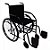 Cadeira de Rodas CDS 101 SEMI OBESO pneu maciço - Imagem 2