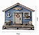 Porta Chaves Casa Praiana em MDF 3D – Decoração Náutica 18x14 cm - Imagem 3