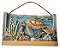 🐢 Quadro Decorativo 3D | Tartaruga em Recife de Coral – 26cm x 16,5cm - Imagem 1