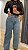 CALÇA WIDE LEG JEANS IBIZA - Imagem 6