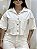 COLETE JEANS OVERSISZED BICOLOR - Imagem 1