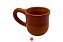DUPLICADO - ARTESANATO CERÂMICO CANECA VERMELHA - Imagem 2