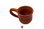 DUPLICADO - ARTESANATO CERÂMICO CANECA VERMELHA - Imagem 4