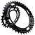 COROA ROTOR OVAL MTB BCD120X4 QX2 SRAM XX - Imagem 1