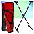 Kit Acessórios Para Teclados Casio Com Suporte e Capa Vermelha Com Logo - Imagem 1