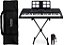 Kit Teclado Casio Profissional CT-X3000 USB 61 Teclas Com Suporte, Capa e Pedal Sustain - Imagem 1
