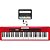 Teclado Musical Casio CT-S200 Vermelho USB 5/8 61 Teclas - Imagem 2